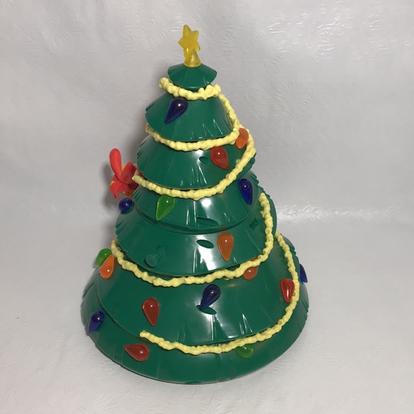 Disney Mickey Mouse Light Up Gum Drop Collectors Popcorn Bucket Tree - Picture 7 of 11